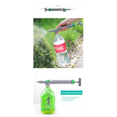 Pulvérisateur Manuel à Pompe Haute Pression – Tête de Pulvérisation Réglable pour Jardin et Agriculture