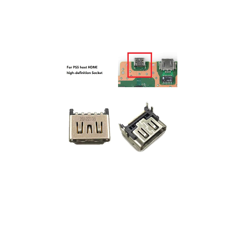 Port HDMI pour PS5 – Connecteur Compatible pour Sony PlayStation 5