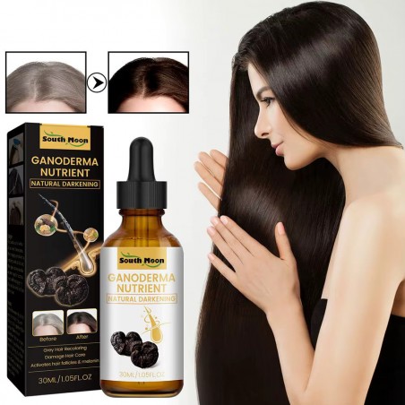 Sérum Anti-Cheveux Gris – Nourrit, Fortifie et Redonne de la Couleur