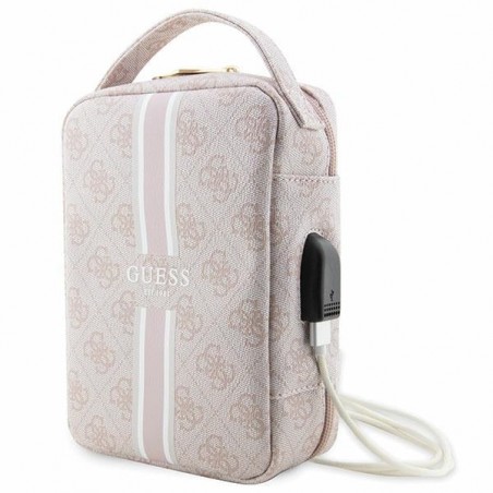 Guess Bag – Organizer 4G Printed Stripes (Blue/Pink)